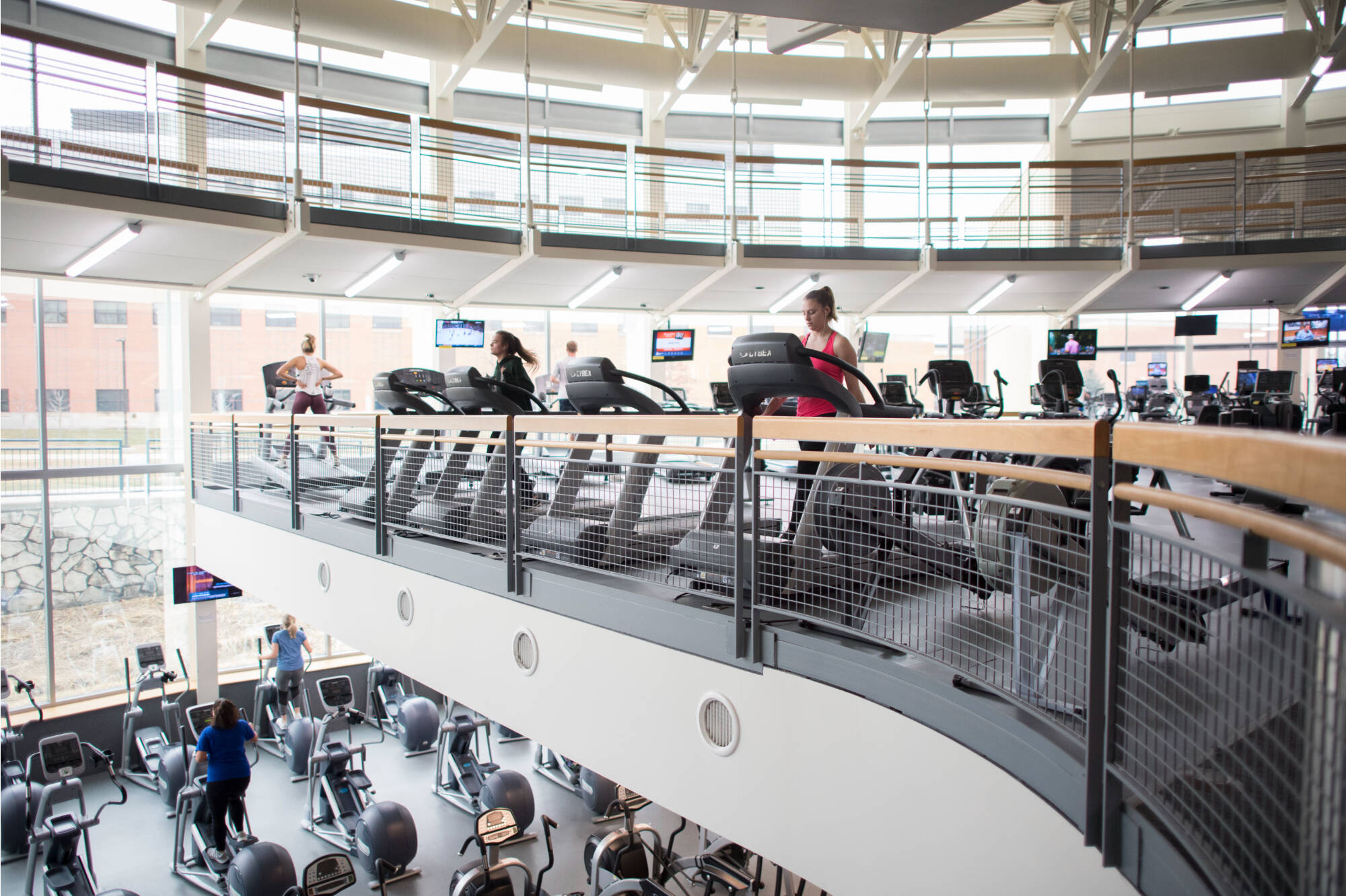 recreation center treadmills